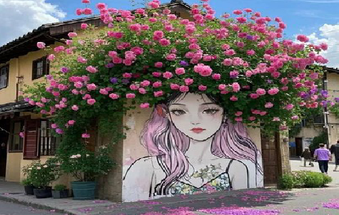 马山怎么设计网红打卡墙绘