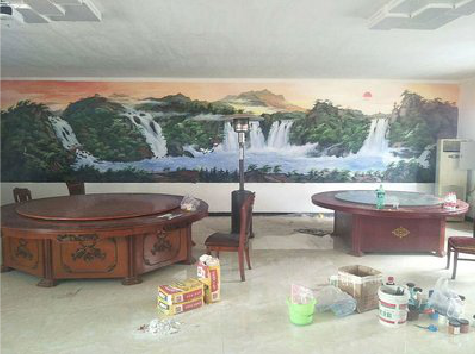 马山墙绘-写实风景