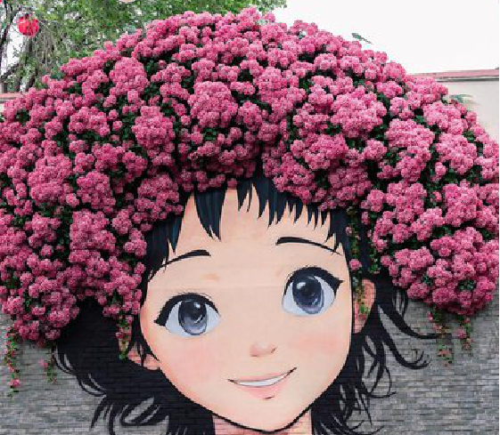 马山墙体彩绘-网红墙打卡