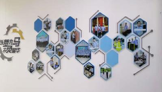 马山文化墙最常见的做法。