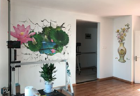 马山墙体彩绘相比墙纸的优势。