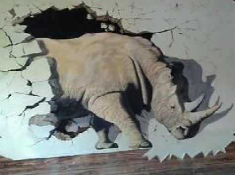 马山在墙绘中，如何绘制3D效果？